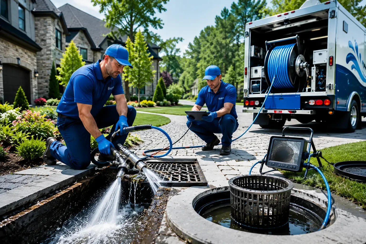 Local outdoor drain cleaning professionals in Clinton, UT